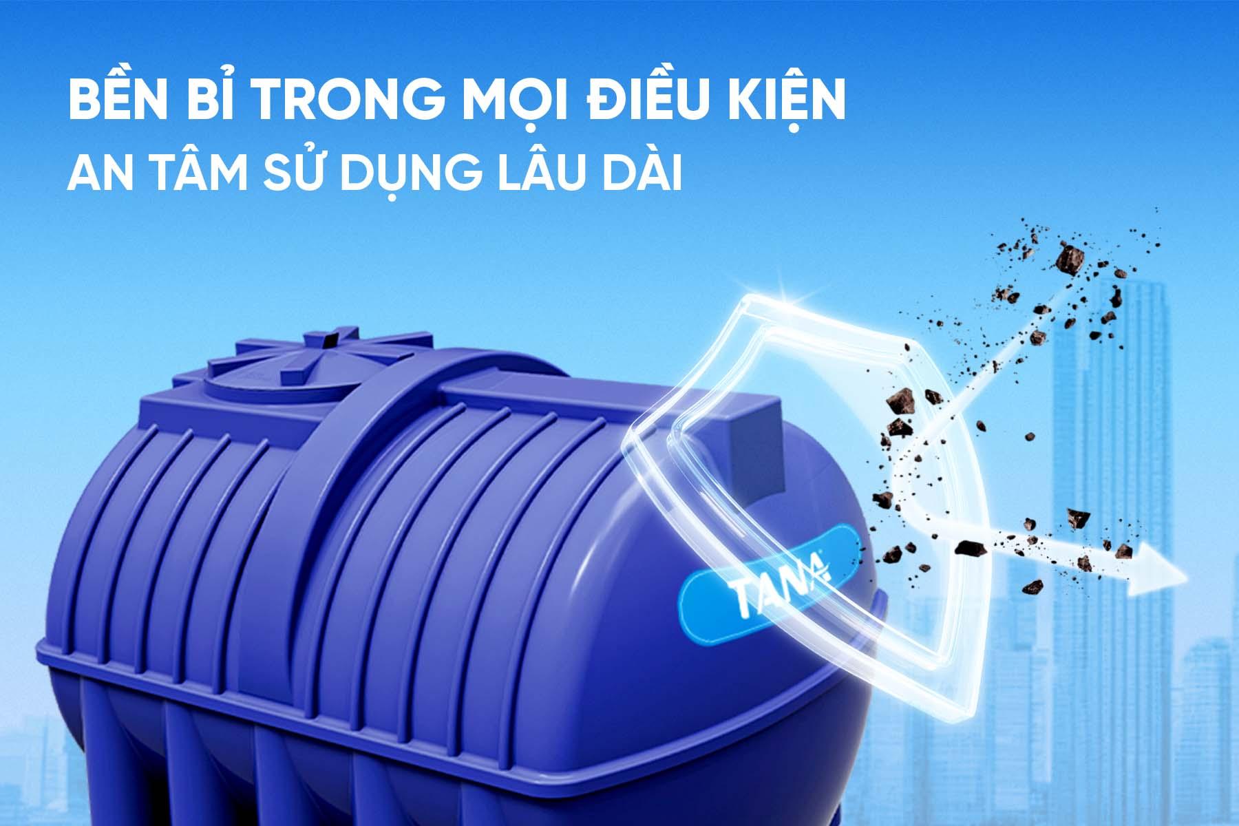 Lựa chọn bồn nước phù hợp cần cân nhắc kỹ các yếu tố