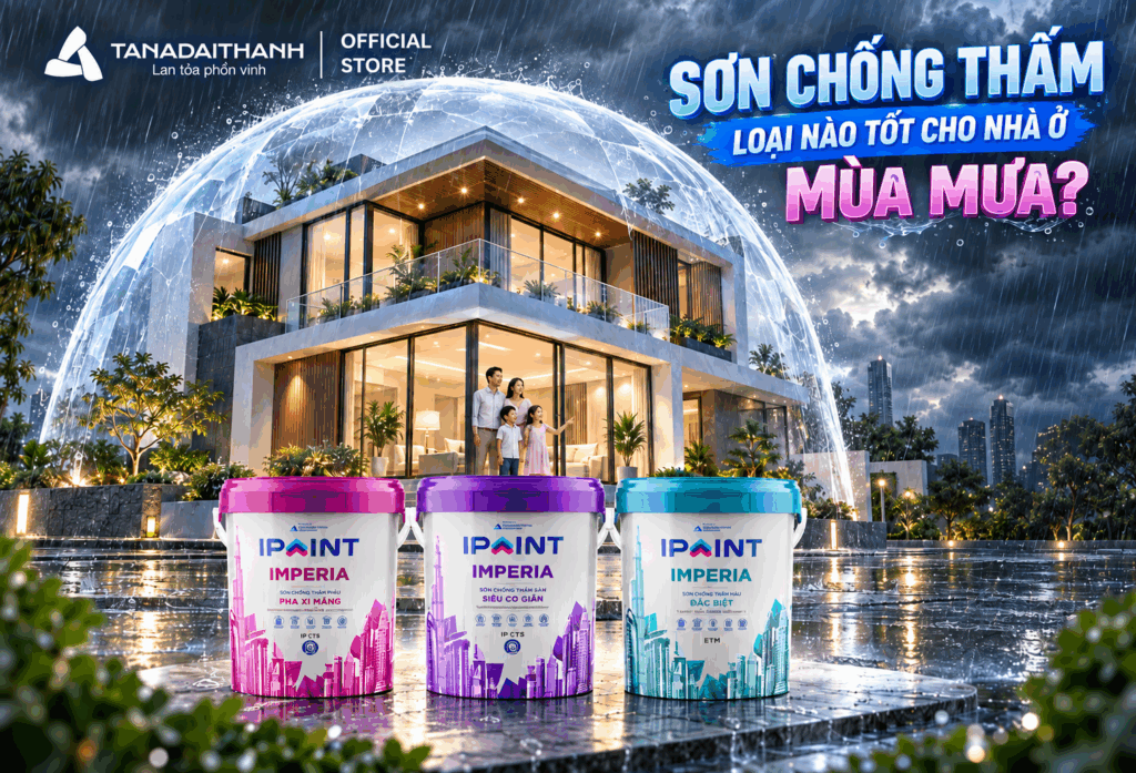 Sơn chống thấm loại nào tốt