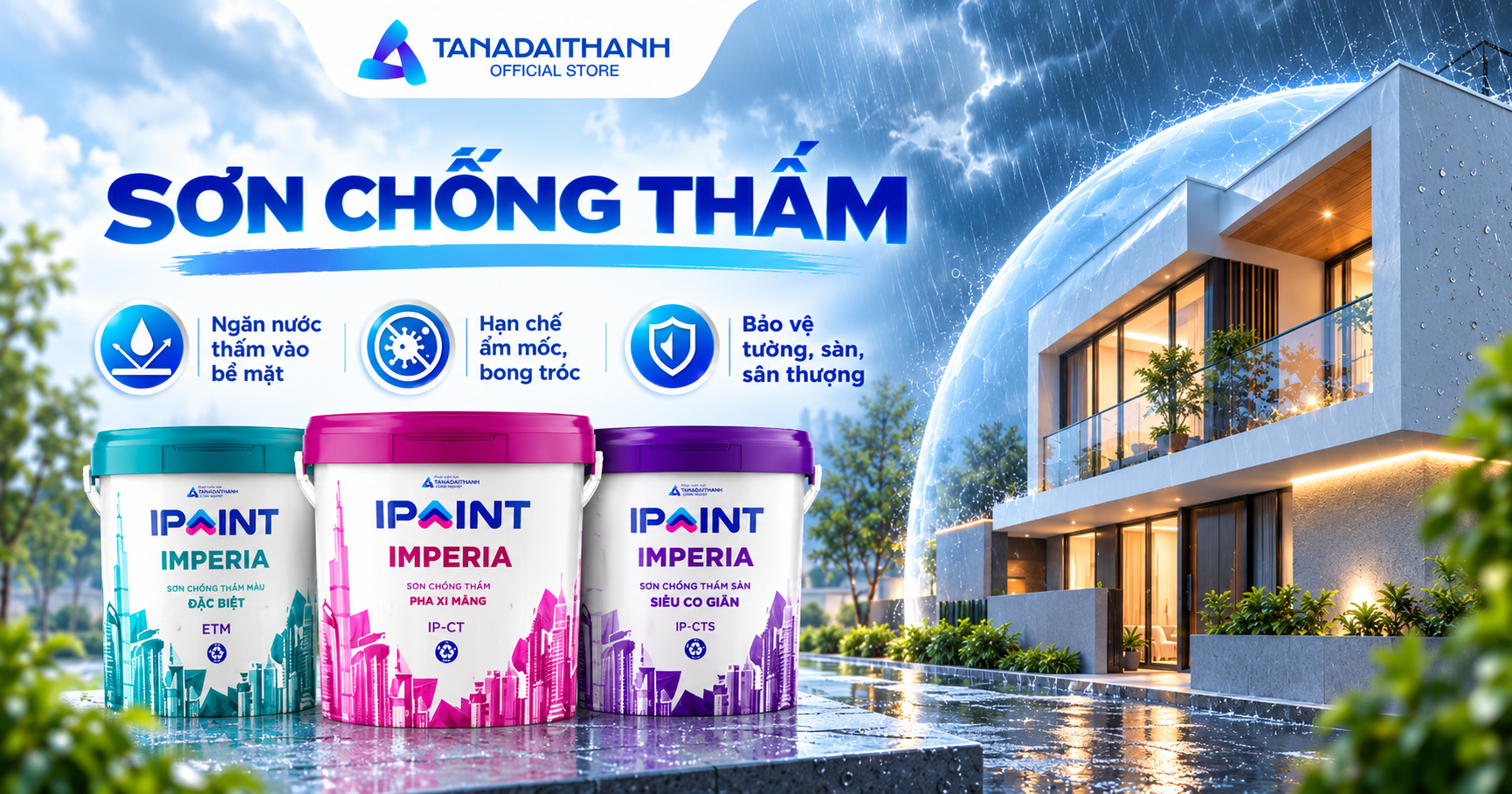 Sơn chống thấm loại nào tốt