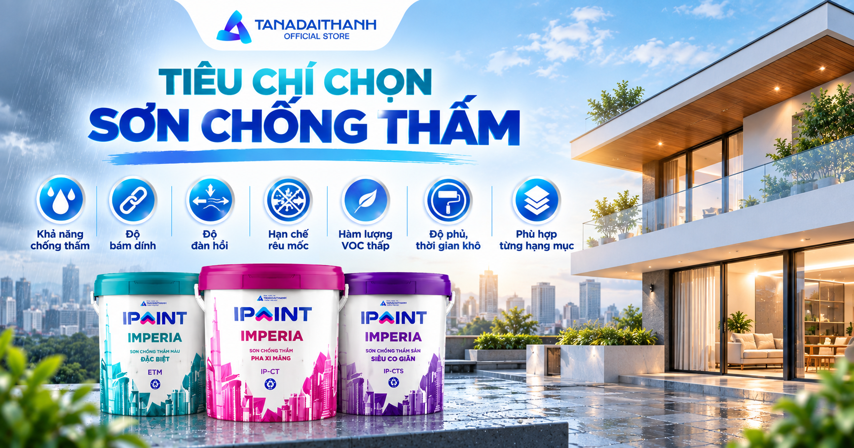 Sơn chống thấm loại nào tốt