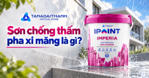 Sơn chống thấm pha xi măng là gì