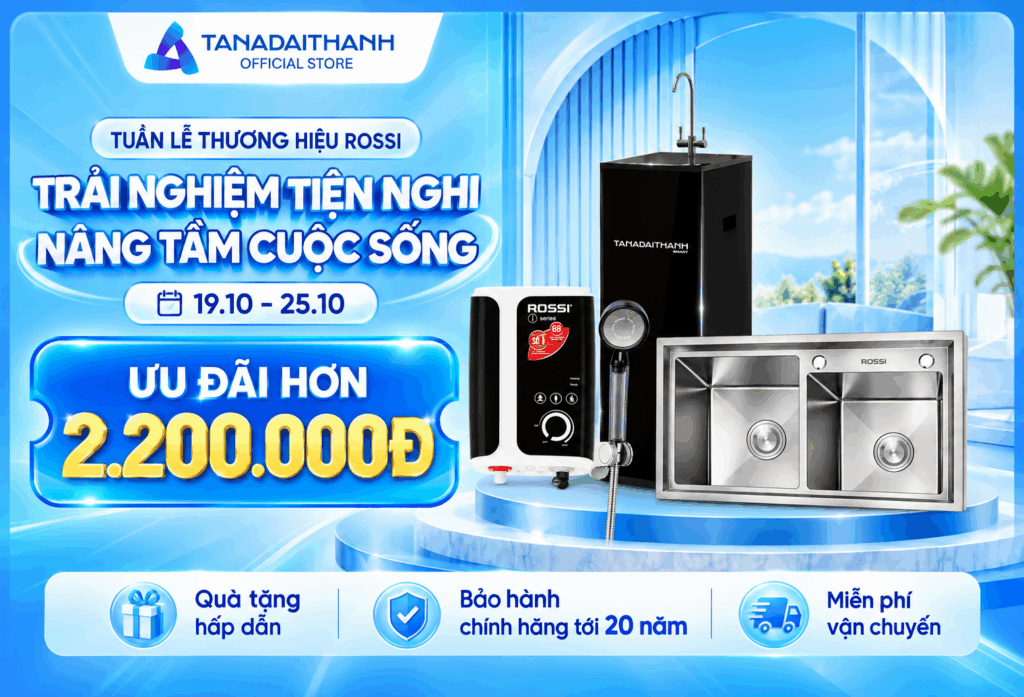 Tuần lễ thương hiệu Rossi có ưu đãi gì